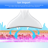 EMS Microcurrent Neck Face Beauty Device With 3 Colors LED Photon Therapy Skin Tighten Reduce Double Chin Face Lifting Devices