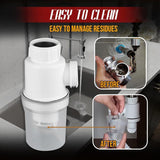 Odor-resistant Drain Basin Double Anti-odor Drain Drain Pipe Wash Basin Drain Drain Pipe