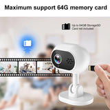 1080P HD Mini Camera WiFi Wireless HD Night Vision Camera Home XD Remote Camera Kids Pet Safety Monitoring 2.4G Wifi IP Camera
